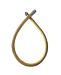 Emiflex Emiteg Tubo Europeo Gas DN 12 mm (1/2") lunghezza 1500 mm raccordi MF-FG codice E0781504